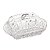 Manteigueira de Cristal Tress 17cm x 10,5cm x 8cm - Lyor - Imagem 1