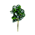 Buque Peperômia 3D 30cm - Verde com Branco - Imagem 1
