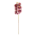Haste Orquídea Phalaenopsis 3D X6 - Creme com Pink - Imagem 1