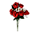 Buque Rosas Botão X11 50cm - Imagem 2