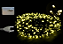 Pisca LED Cordão com 50m e 1500 LEDs Branco Quente 110V - Imagem 1