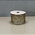 Fita Decorativa Champanhe Telada 6.3cm x 9.14m - Imagem 1