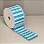 Fita Decorativa Estampa Azul e Branco Listrada 6.3cm x 9.14m - Imagem 2