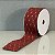 Fita Decorativa Losango Vermelha Escura 6.3cm x 9.14m - Imagem 2