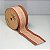 Fita Decorativa Marrom com Dois Tons 6.3cm x 9.14m - Imagem 2