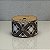 Fita Decorativa Marrom e Branca 6.3cm x 9.14m - Imagem 2