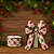 Fita Decorativa Xadrez Creme Vermelho e Verde 6.3cm x 9.14m - Imagem 1