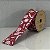 Fita Decorativa Vermelha Estampa Bengala Candy 6,3cm x 9,14m - Imagem 2