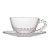 Conjunto 4 Xícaras de Café de Cristal com Pires Daisy 170ml - Wolff - Imagem 3
