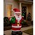 Papai Noel Inflavel com Caixa de Presente 244cm - Imagem 1