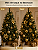 Kit 3 Bolas de Natal Dourada 10cm Brilhante - Imagem 10
