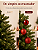 Kit 3 Bolas de Natal Vermelho Escuro 10cm Brilhante Fosca e Glitter - Imagem 10
