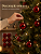 Kit 6 Bolas de Natal 8cm Vermelha Escura Brilhante - Imagem 4
