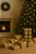 Conjunto 6 Bolas de Natal Mix Champanhe 8cm - Imagem 2
