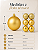 Kit 6 Bolas de Natal 6cm Dourada Brilhante Fosca Glitter - Imagem 4