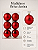 Kit 6 Bolas de Natal 8cm Vermelhas Brilhante Fosca Glitter - Imagem 3