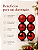 Kit 6 Bolas de Natal 8cm Vermelha Escura Brilhante Fosca Glitter - Imagem 6