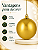 Bola de Natal Dourada 12cm Brilhante - Imagem 7