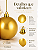 Bola de Natal Dourada 12cm Brilhante - Imagem 6