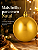 Bola de Natal Dourada 15cm Brilhante - Imagem 9