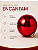 Bola de Natal Vermelha 12cm Brilhante - Imagem 6