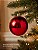 Bola de Natal Vermelha 12cm Brilhante - Imagem 2