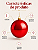 Bola de Natal Vermelha 15cm Brilhante - Imagem 6