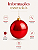 Bola de Natal Vermelha 15cm Brilhante - Imagem 10