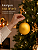 Bola de Natal Dourada 15cm Fosca - Imagem 7