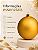 Bola de Natal Dourada 15cm Fosca - Imagem 9