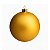 Bola de Natal Fosca Dourada 15cm - Imagem 1