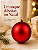 Bola de Natal Vermelha 12cm Fosca - Imagem 9