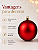 Bola de Natal Vermelha 12cm Fosca - Imagem 6