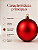 Bola de Natal Vermelha 12cm Fosca - Imagem 7