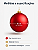 Bola de Natal Vermelha 15cm Fosca - Imagem 4