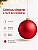 Bola de Natal Vermelha 15cm Fosca - Imagem 9