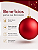 Bola de Natal Vermelha 15cm Fosca - Imagem 7