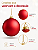 Bola de Natal Vermelha 15cm Fosca - Imagem 2