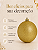 Bola de Natal Dourada 15cm Glitter - Imagem 5