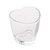Copo de Shot de Vidro Coração 50ml - Lyor - Imagem 2
