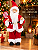 Papai Noel Decorativo Vermelho Lollipop 37cm Natal - Imagem 8