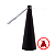 Ventilador Repelente de Mesa de Plástico Preto 24,5cm x 8cm x 19cm - Lyor - Imagem 8