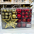 Kit Bola de Natal com 101 Peças Vermelho e Dourado - Imagem 6