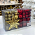 Kit Bola de Natal com 101 Peças Vermelho e Dourado - Imagem 5