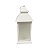Lanterna Branca Porta Velas 31cm - Imagem 1