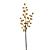 Haste Berry Dourado 38cm 3 Galhos - Imagem 1