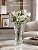 Vaso Decorativo de Vidro Incolor 30cm para Flores - Imagem 8