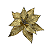 Haste Bico de Papagaio 28cm Dourado - Imagem 1