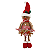 Gingerbread Gorro Papai Noel 78cm - Imagem 1