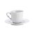 Conjunto 6 Xícaras de Café de Porcelana Limoges com Pires Vendange 100ml - Wolff - Imagem 1